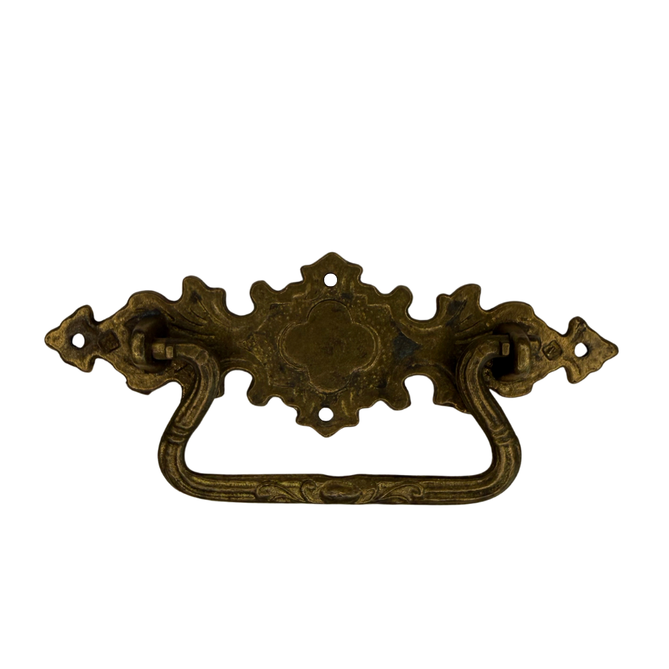 Ringgreb med ornamenteret bagplade